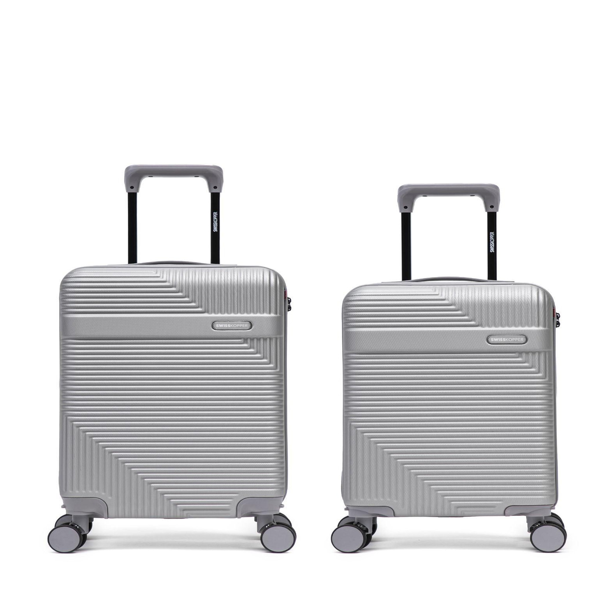 SWISS KOPPER Lot de 2 Valises Rigides Cabine et Cabine XS WOHLEN