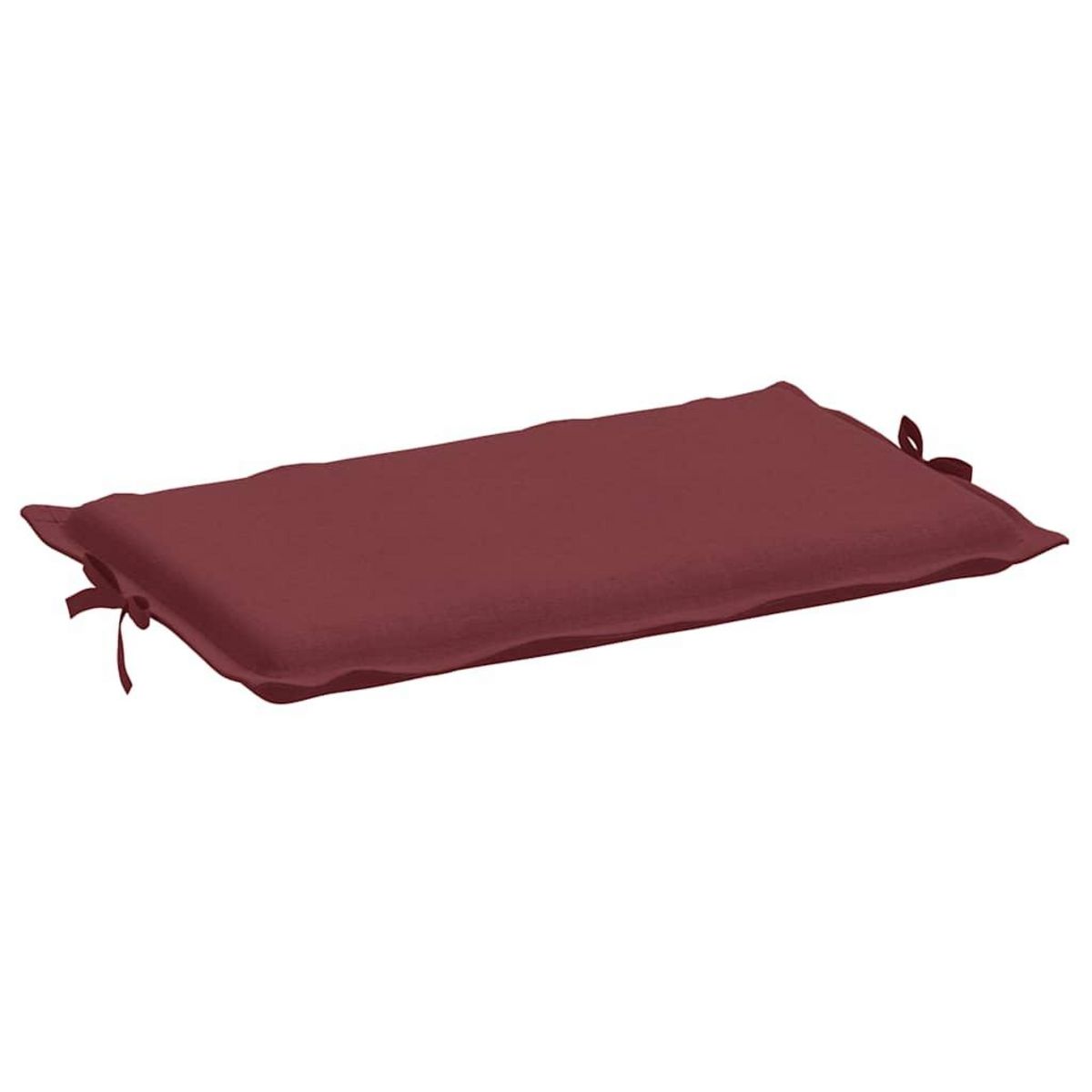 VIDAXL Coussin de chaise longue rouge bordeaux melange 186x58x3 cm