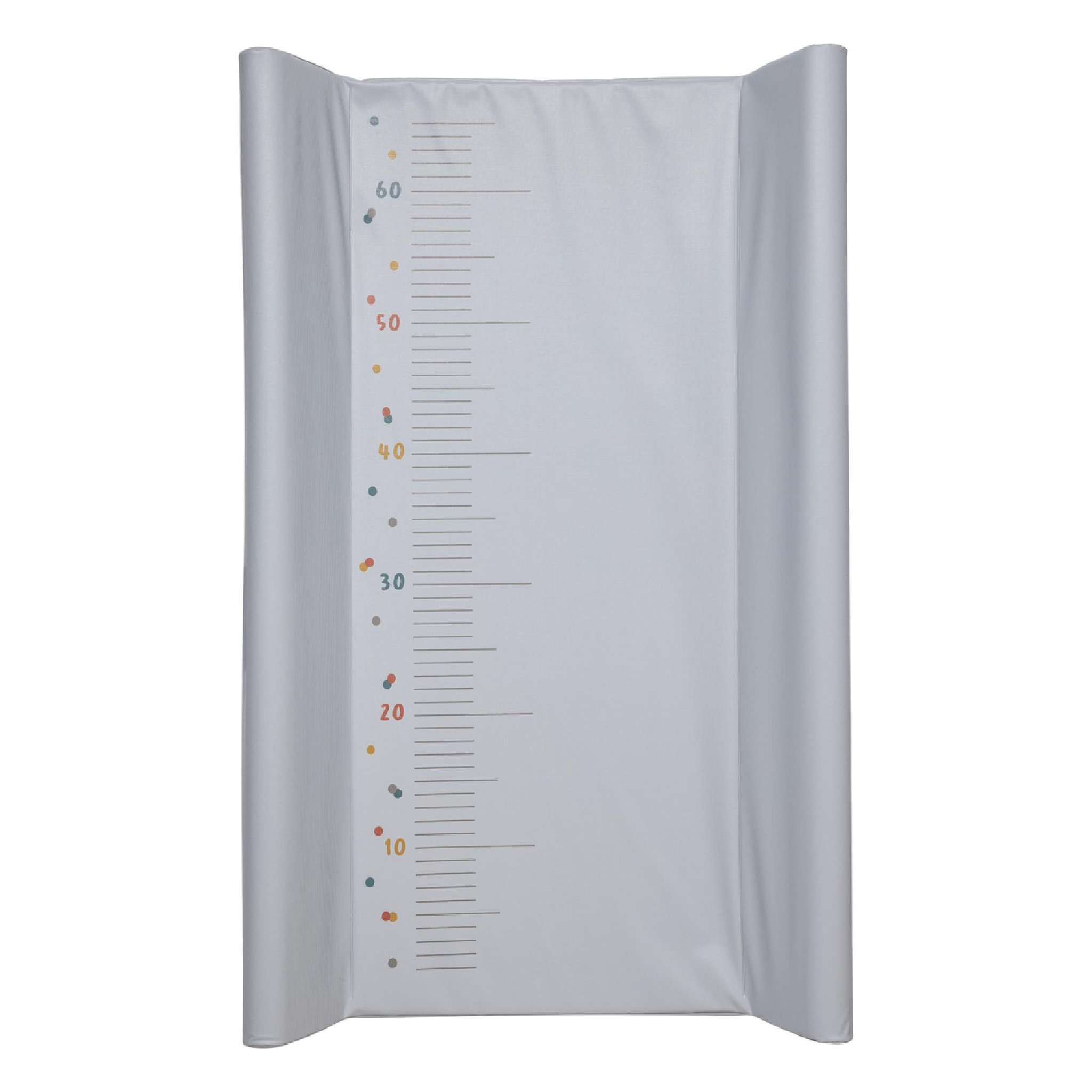 Voir la diapositive 1 : BABYCALIN Plan à langer Ultra-Light Pois 50 x 70 cm Ultra-Light - 100 % PVC - Gris