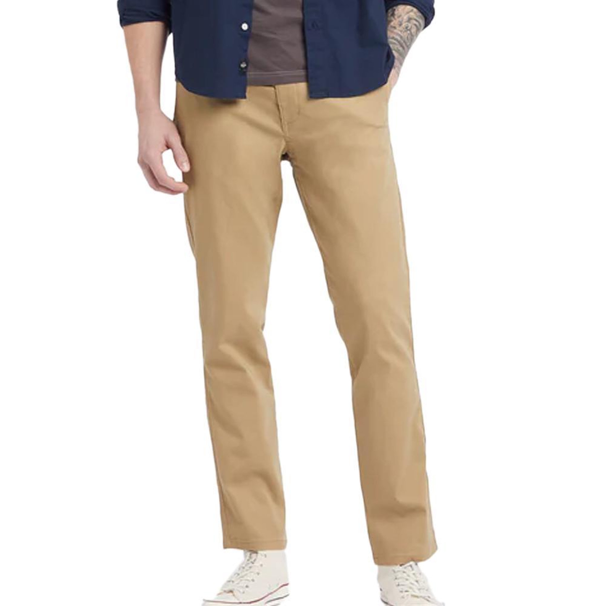 DOCKERS Pantalon Slim Chino Marron Homme Dockers T2 Orig. Coloris disponibles : Marron