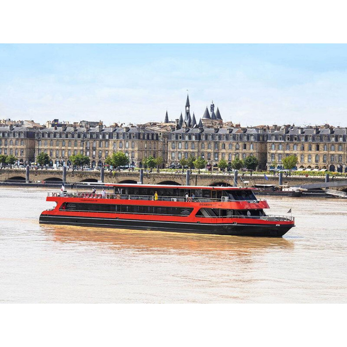 Smartbox Croisière sur la Garonne avec dégustation de vins et délices locaux - Coffret Cadeau Sport & Aventure