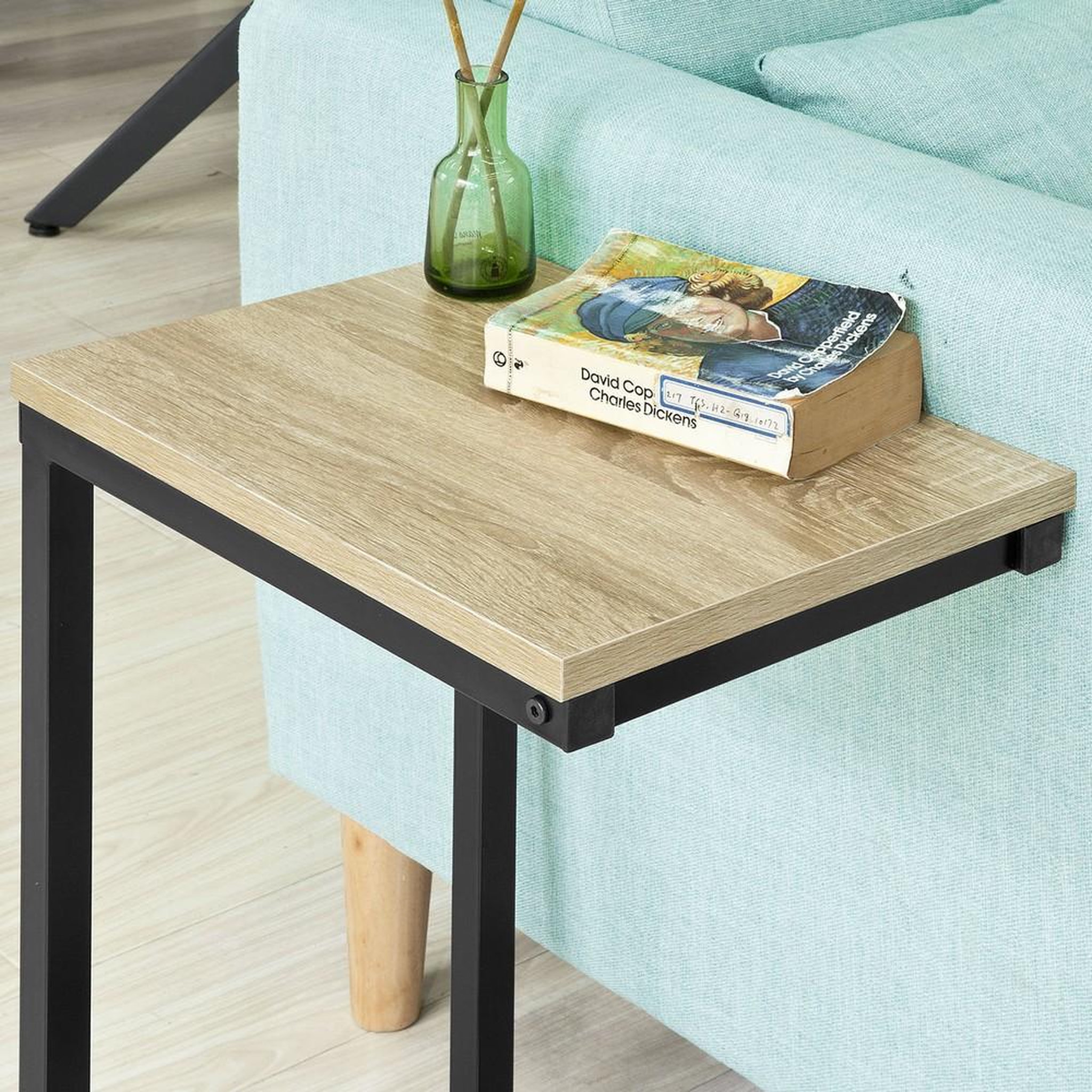 Voir la diapositive 4 : SOBUY SoBuy - Table D'appoint - 40x30x60cm - Industriel - FBT44