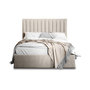 Voir la diapositive 1 : BEST MOBILIER Rosario - lit coffre - 140x200 - sommier inclus - en velours