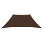 Voir la diapositive 2 : VIDAXL Voile de parasol Tissu Oxford trapeze 3/4x3 m Marron