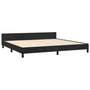Voir la diapositive 4 : VIDAXL Cadre de lit sans matelas noir 200x200 cm velours