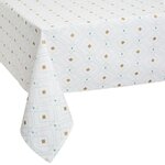 ATMOSPHERA Nappe Rectangulaire Imprimé  Ora  140x240cm Blanc