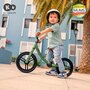 Voir la diapositive 2 : KINDERKRAFT Vélo sans pédales (draisienne) - Selle/guidon réglables - Vert