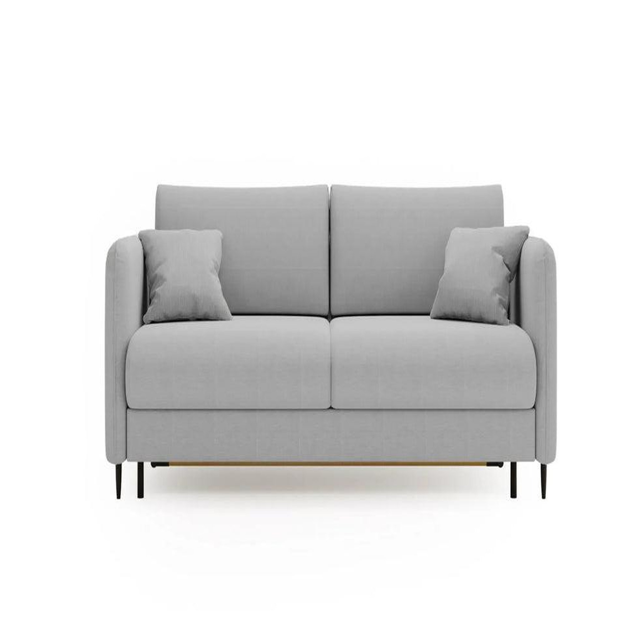 Voir la diapositive 1 : CASANOVA PARIS Vicky ii - canapé droit convertible tissu lisse 2 places