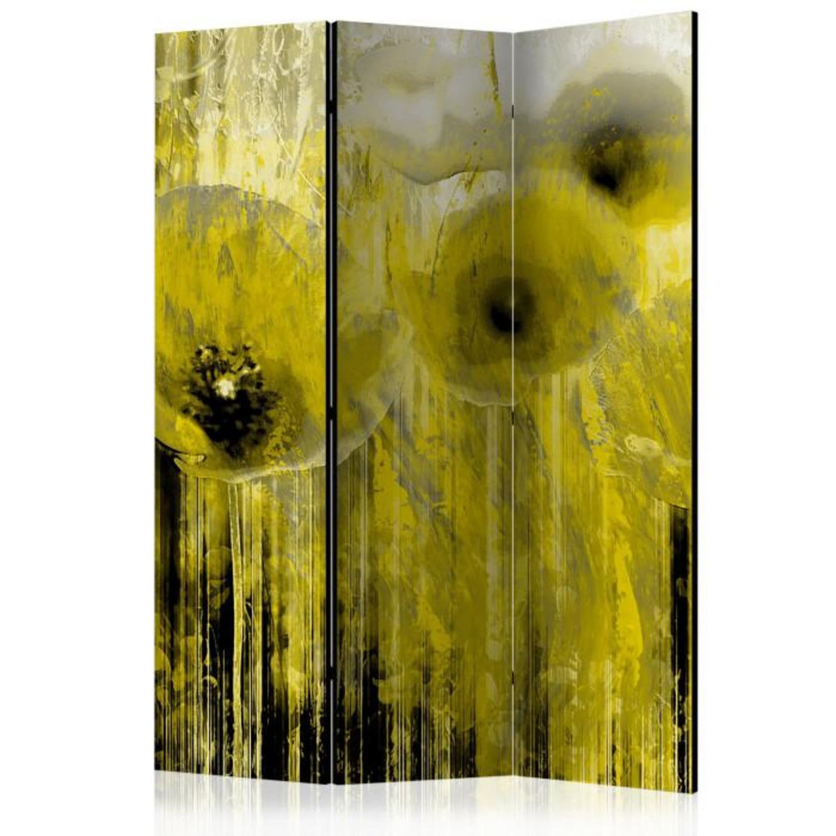 Paris Prix Paravent 3 Volets  Yellow Madness  135x172cm