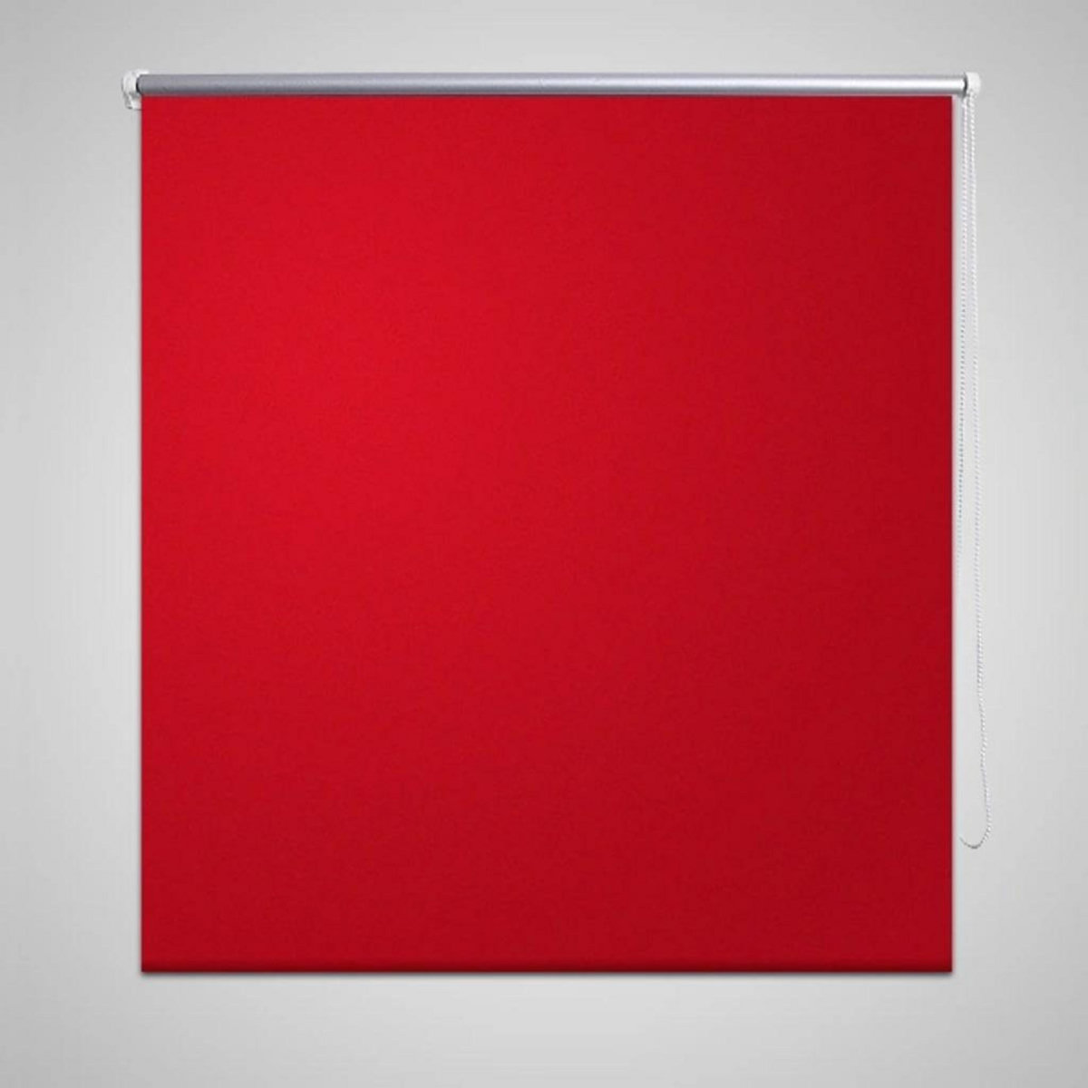 VIDAXL Store enrouleur occultant 120 x 230 cm rouge
