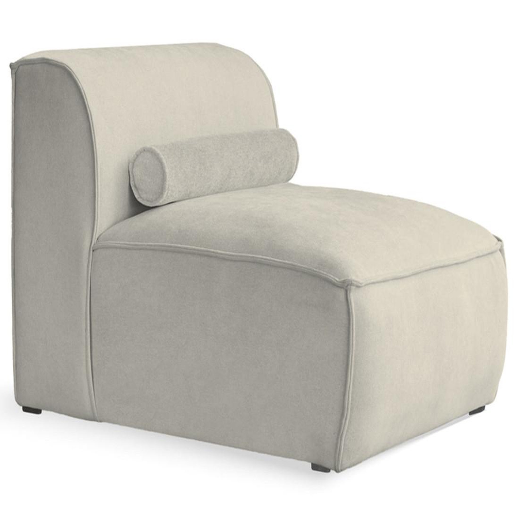 Voir la diapositive 1 : BEST MOBILIER Felix - module d'assise en tissu texturé