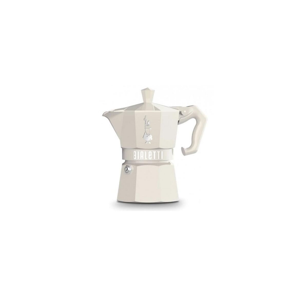 BIALETTI Cafetière italienne 3 tasses crème - 0009059