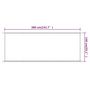 Voir la diapositive 6 : VIDAXL Auvent vertical Taupe 140x360 cm Tissu oxford
