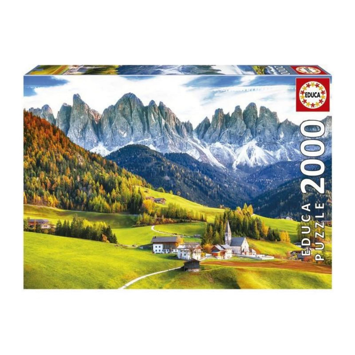 EDUCA AUTOMNE DANS LES DOLOMITES - Puzzle de 2000 pieces