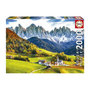 Voir la diapositive 1 : EDUCA AUTOMNE DANS LES DOLOMITES - Puzzle de 2000 pieces