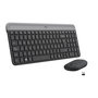 Voir la diapositive 3 : Logitech Logitech MK470 clavier USB QWERTY Italien Graphite