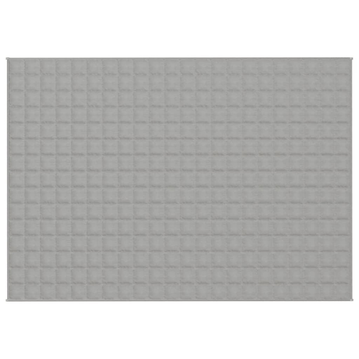 VIDAXL Couverture lestee Gris 155x220 cm 11 kg Tissu