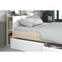 Voir la diapositive 4 : Lit double adulte 140x190 / 140x200 cm avec rangements BOOST