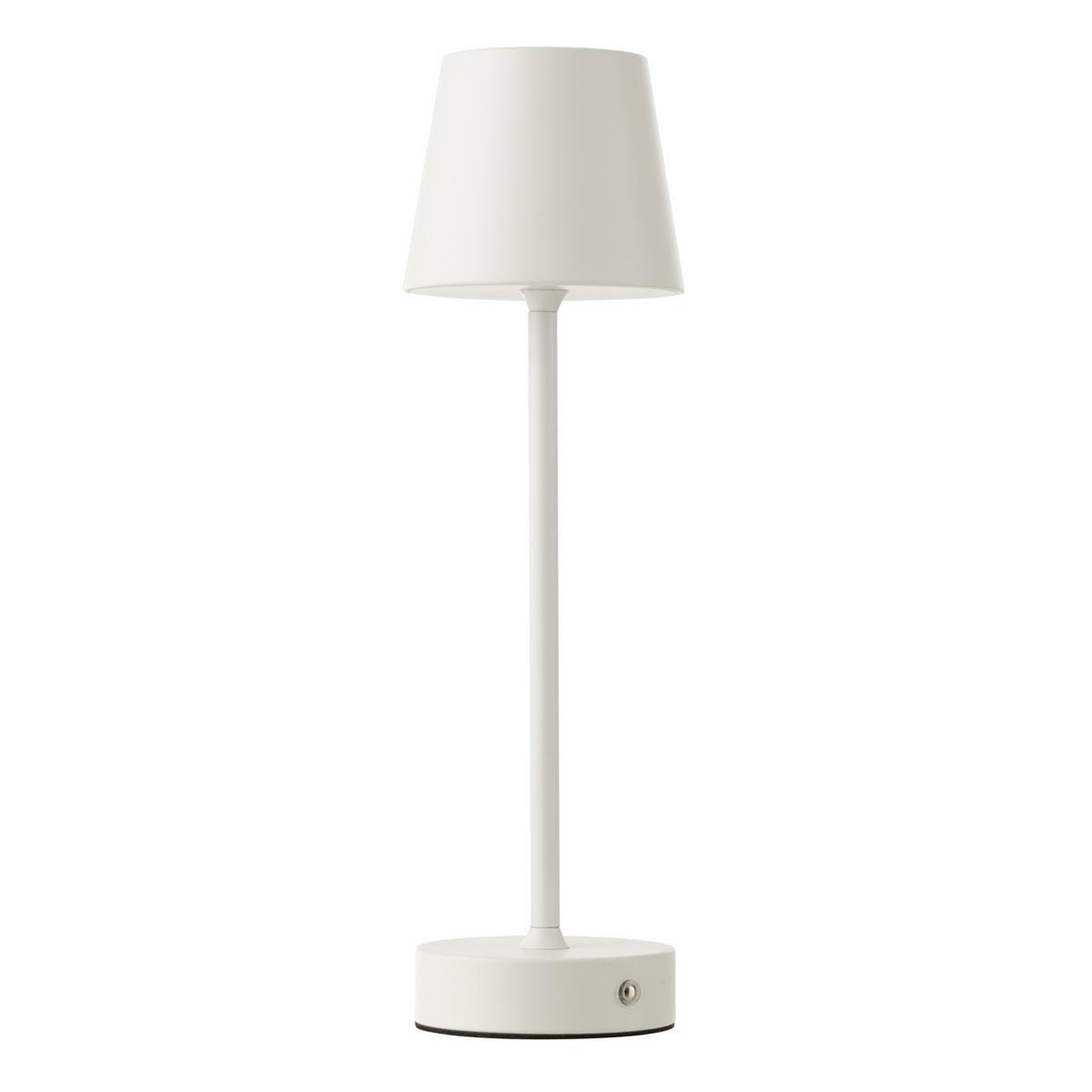J-LINE Lampe à poser à led  goa  37cm blanc