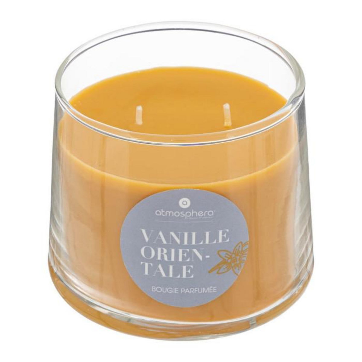 ATMOSPHERA Bougie Parfumée en Verre  Izor  300g Vanille