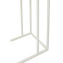Voir la diapositive 5 : Paris Prix Table d'Appoint à Carreaux  Spia  60cm Jaune & Blanc
