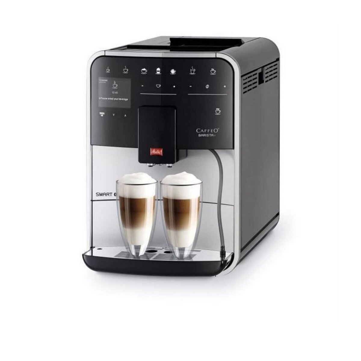 Melitta MELITA F831-101 Barista T Smart - Argent sans reservoir lait