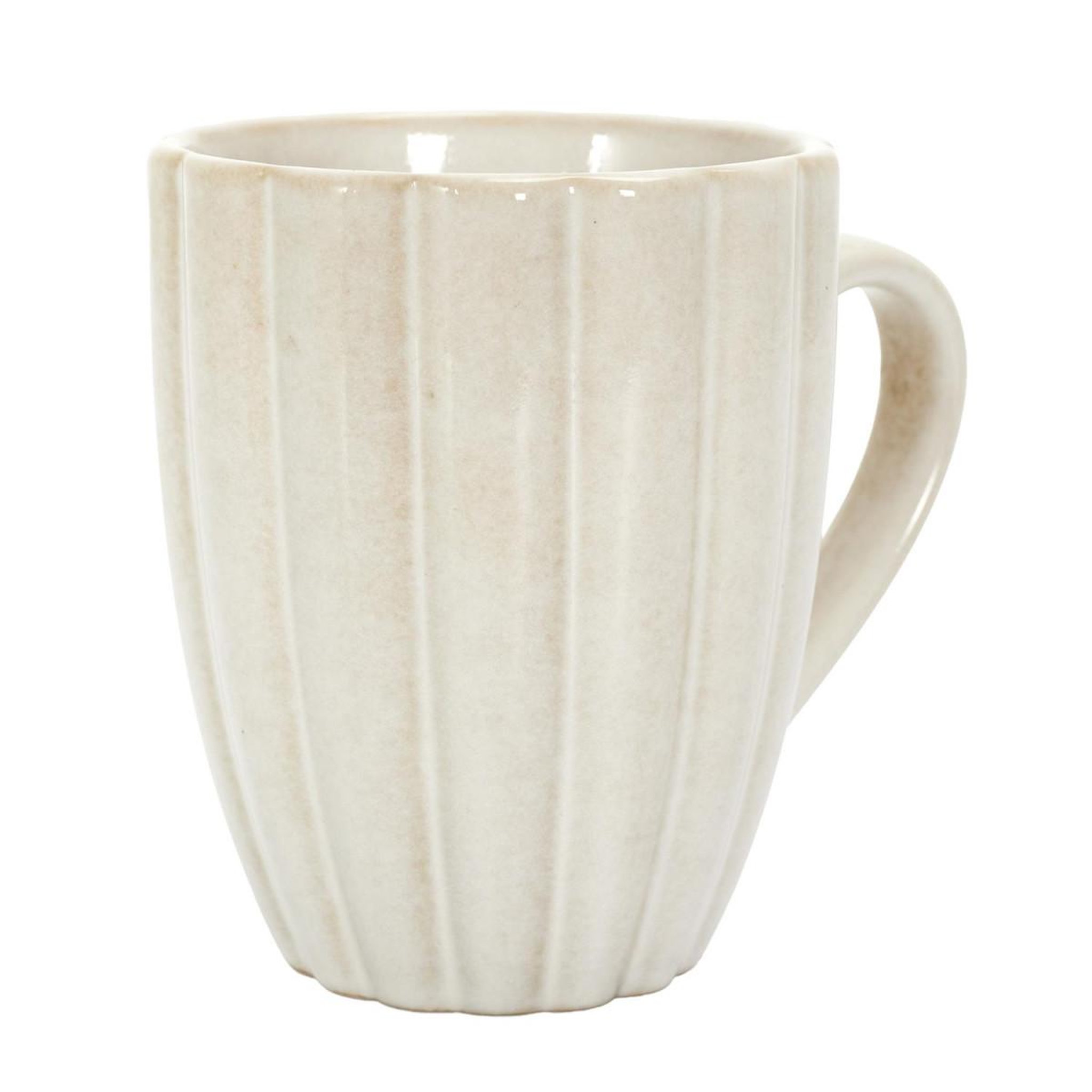 Voir la diapositive 3 : The Home Deco Factory Lot de 6 mugs en céramique  vlora  30cl beige