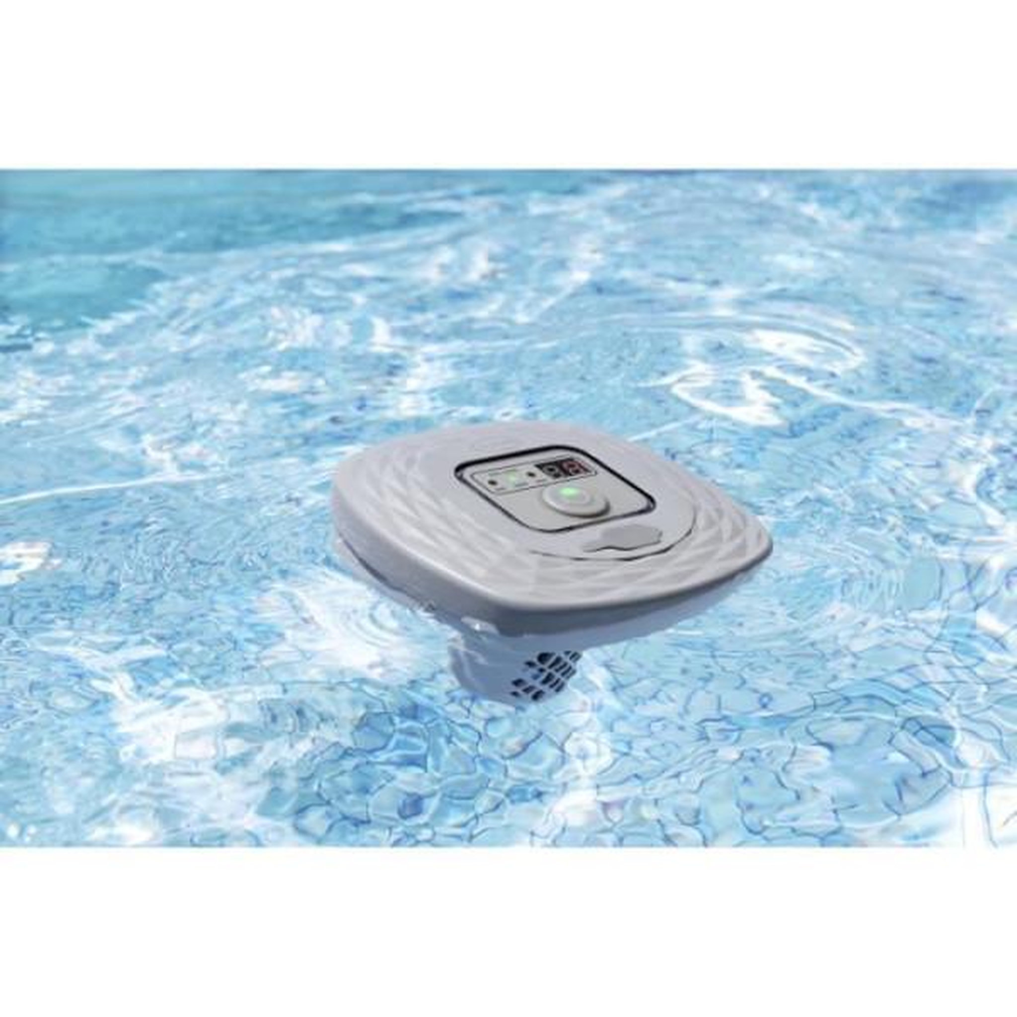 Voir la diapositive 3 : BESTWAY Lay-Z-Spa Electrolyseur d'eau salée 0,5g/h pour spa et piscines jusqu'a 1 400 L