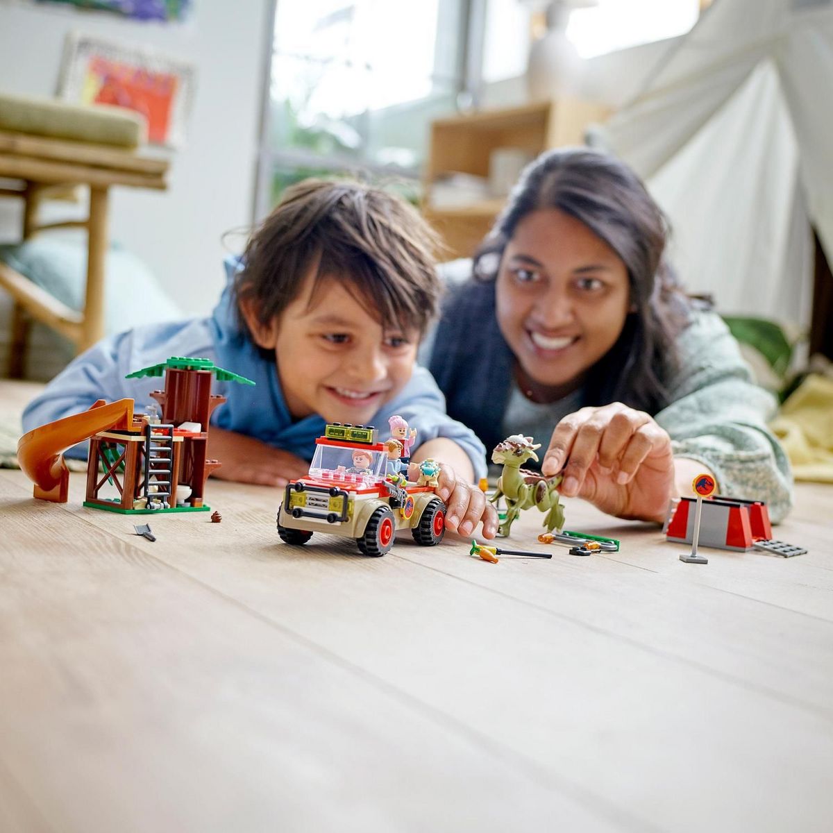 LEGO Jurassic World 76939 L'Évasion du Stygimoloch, Jouet Dinosaure, pour Enfants Dès 4 Ans