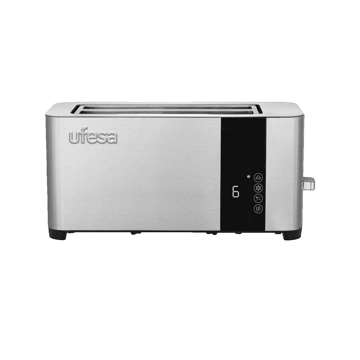 UFESA Grille-pain Electrique Ufesa 1400W 2 Fentes Contrôleur Digital 7 Niveaux de Brunissage