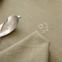 Voir la diapositive 3 : ATMOSPHERA Nappe Brodé en Coton  Joy  150x250cm Kaki