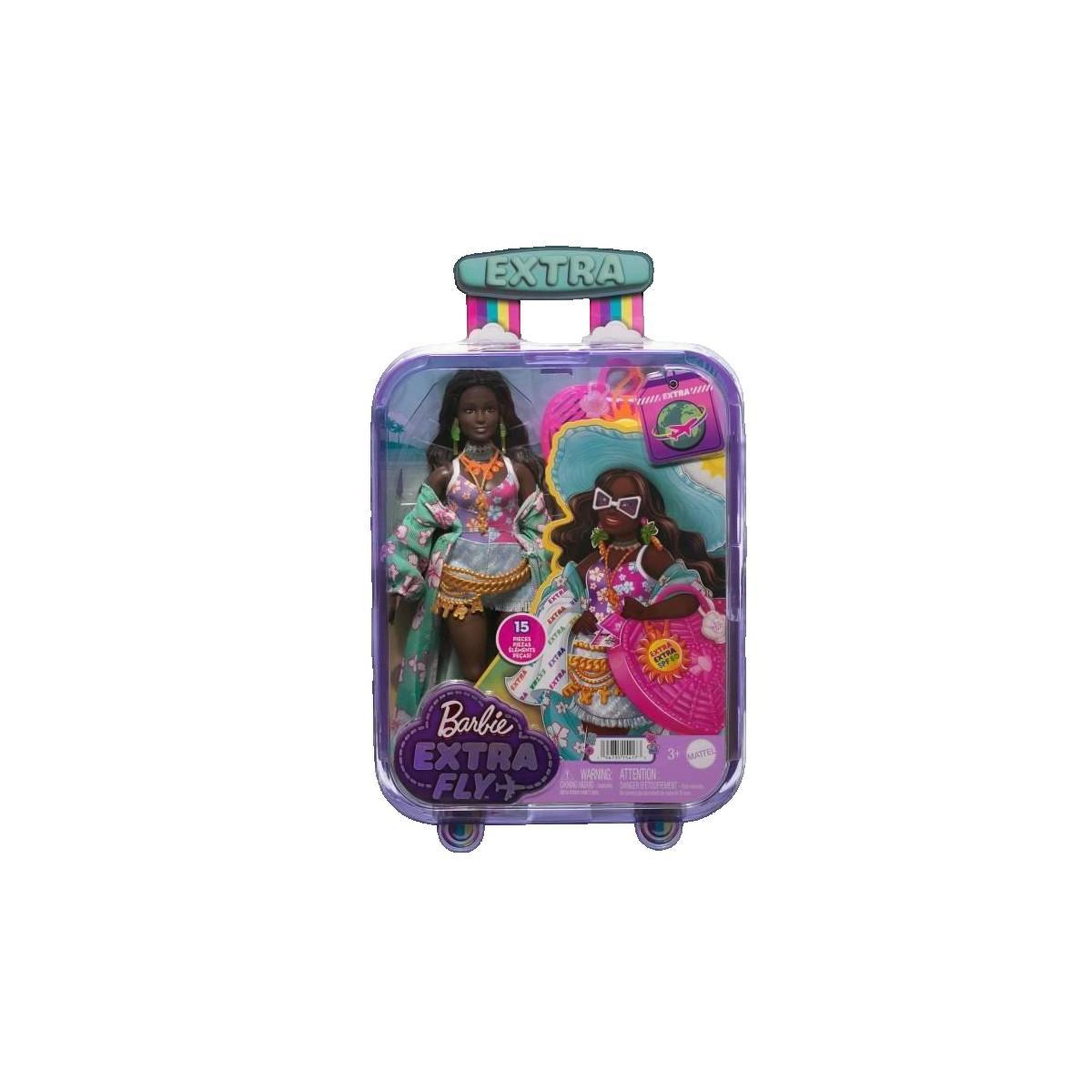Voir la diapositive 2 : MATTEL Poupée Barbie Extra Fly Mattel