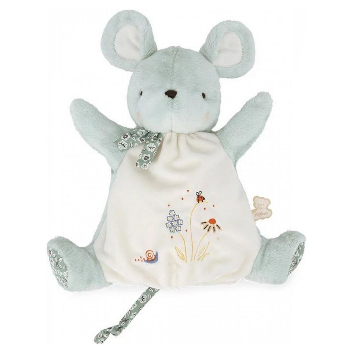 Kaloo doudou marionnette souris