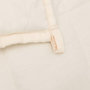 Voir la diapositive 5 : VIDAXL Couverture lestee Creme clair 122x183 cm 9 kg Tissu