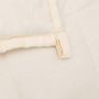 Voir la diapositive 5 : VIDAXL Couverture lestee Creme clair 122x183 cm 9 kg Tissu