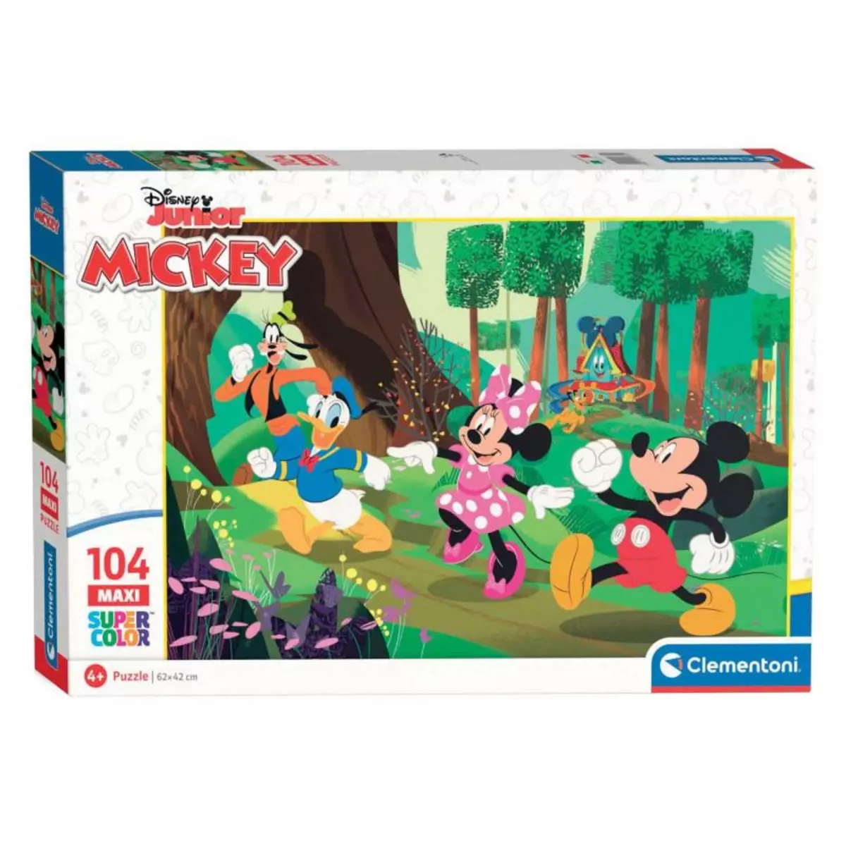CLEMENTONI Clementoni Maxi Jigsaw puzzle Mickey and Friends, 104st. 23772