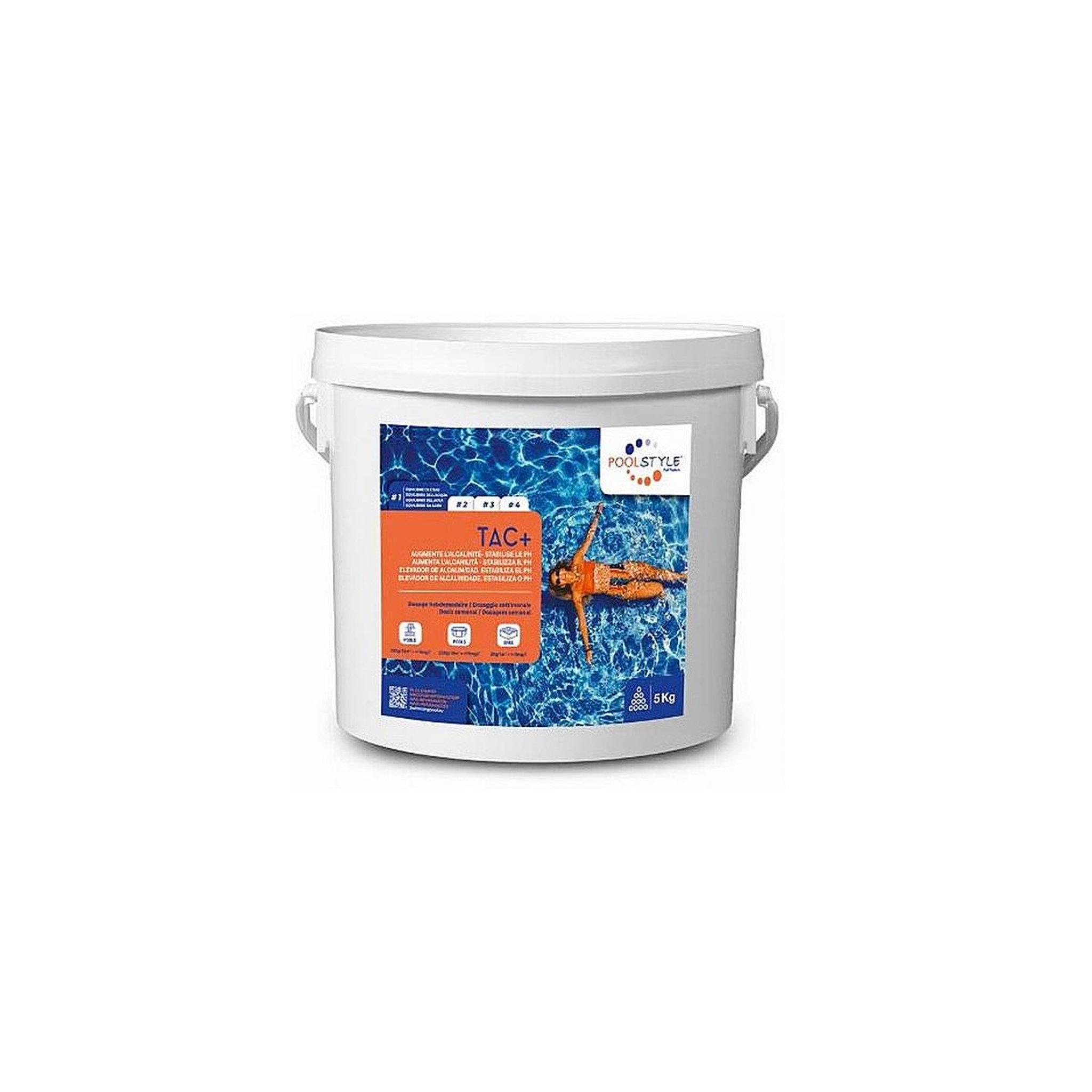 POOLSTYLE Augmenteur d'alcalinité tac plus - psl330011