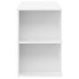Voir la diapositive 5 : VIDAXL Bureau blanc 140x50x75 cm bois d'ingenierie