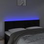 Voir la diapositive 3 : VIDAXL Tete de lit a LED Noir 144x5x78/88 cm Velours