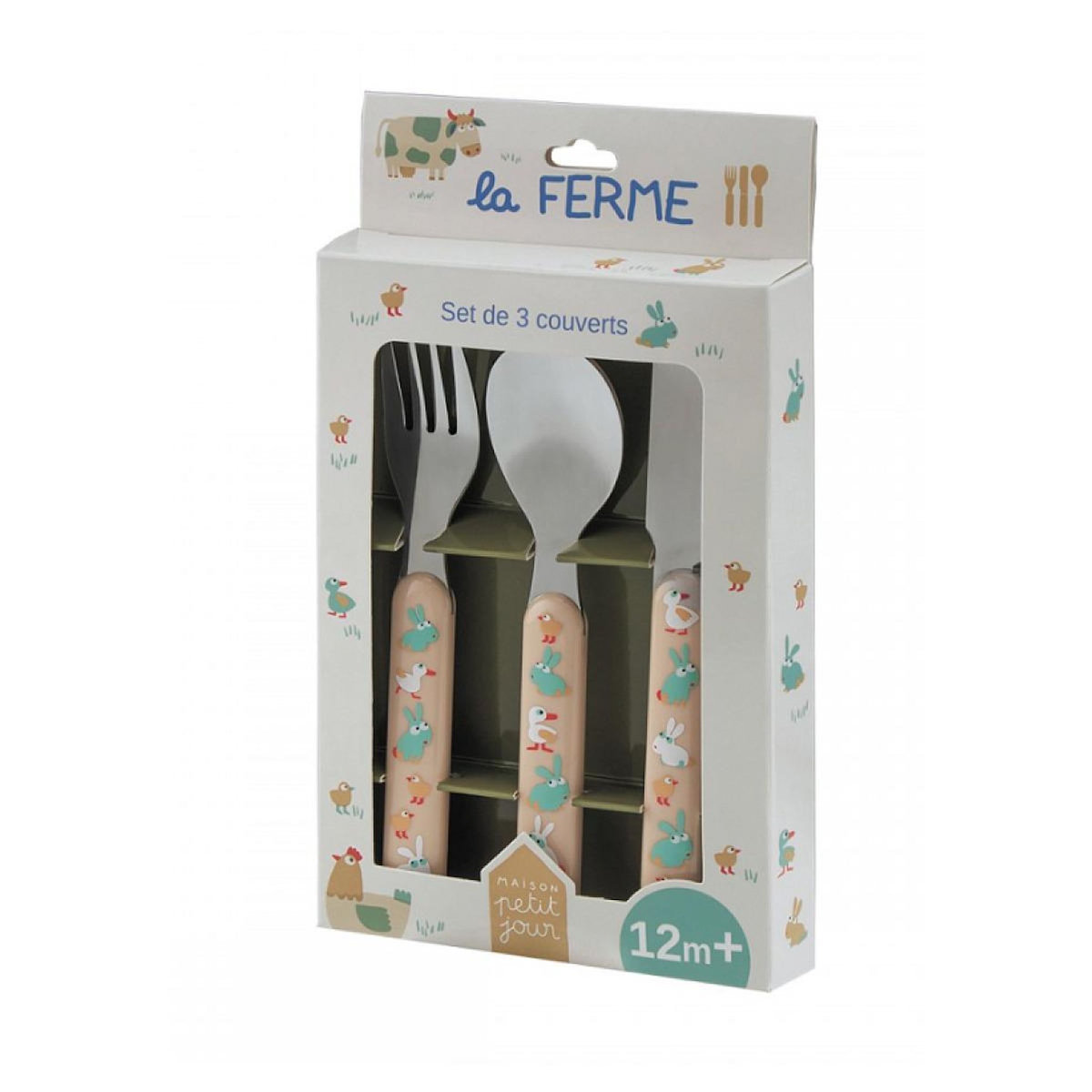 Petit Jour Set de 3 couverts - La ferme