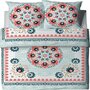 Voir la diapositive 1 : Les Ateliers du Linge Parure housse de couette 100% coton 47 fils/cm2 -camelia