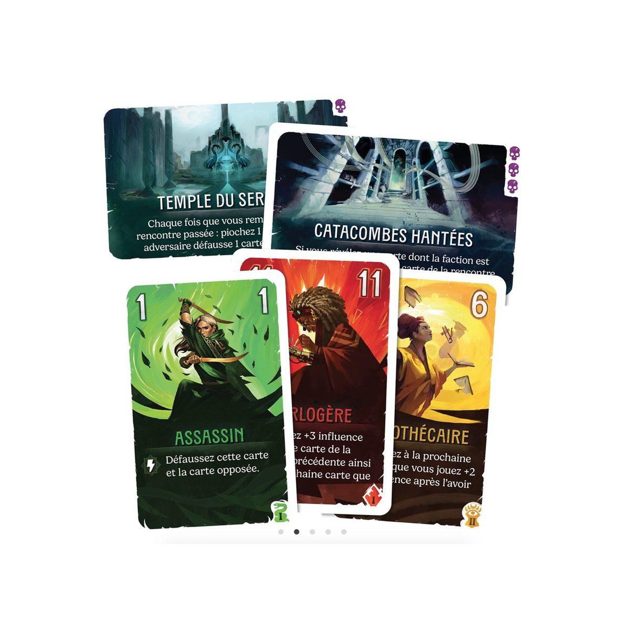 Voir la diapositive 2 : Asmodee Duel pour cardia - jeu de bataille strategique