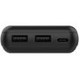 Voir la diapositive 4 : ESSENTIEL B Batterie externe 10000 mAh USB C noir