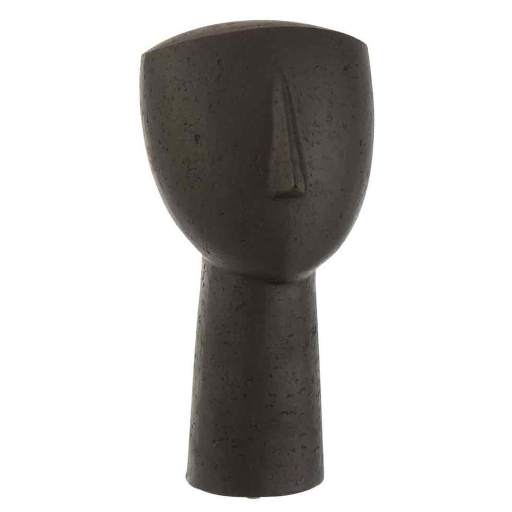 Voir la diapositive 1 : J-LINE Statuette déco  personnage léa  40cm noir