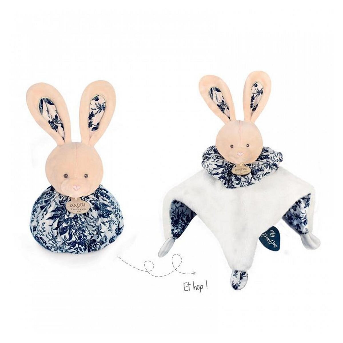 DOUDOU ET COMPAGNIE Les futes - doudou boule lapin