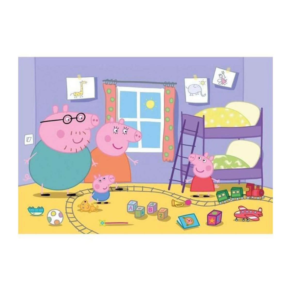 CLEMENTONI Clementoni - 60 pieces Maxi - Peppa Pig