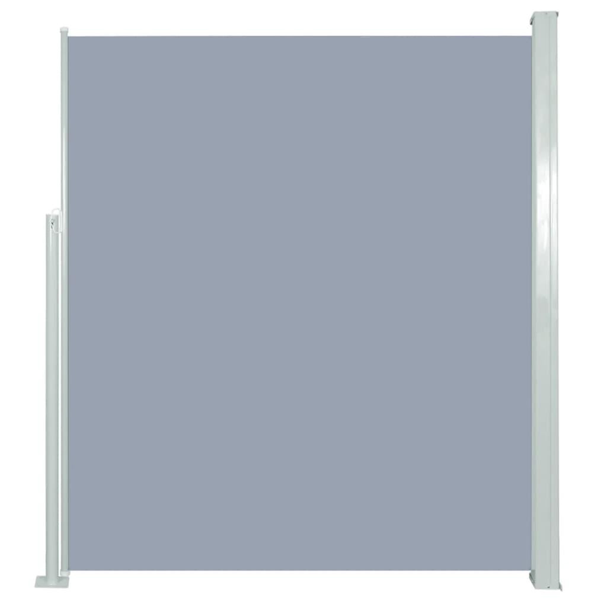 Voir la diapositive 2 : VIDAXL Auvent lateral retractable de patio 160x300 cm Gris