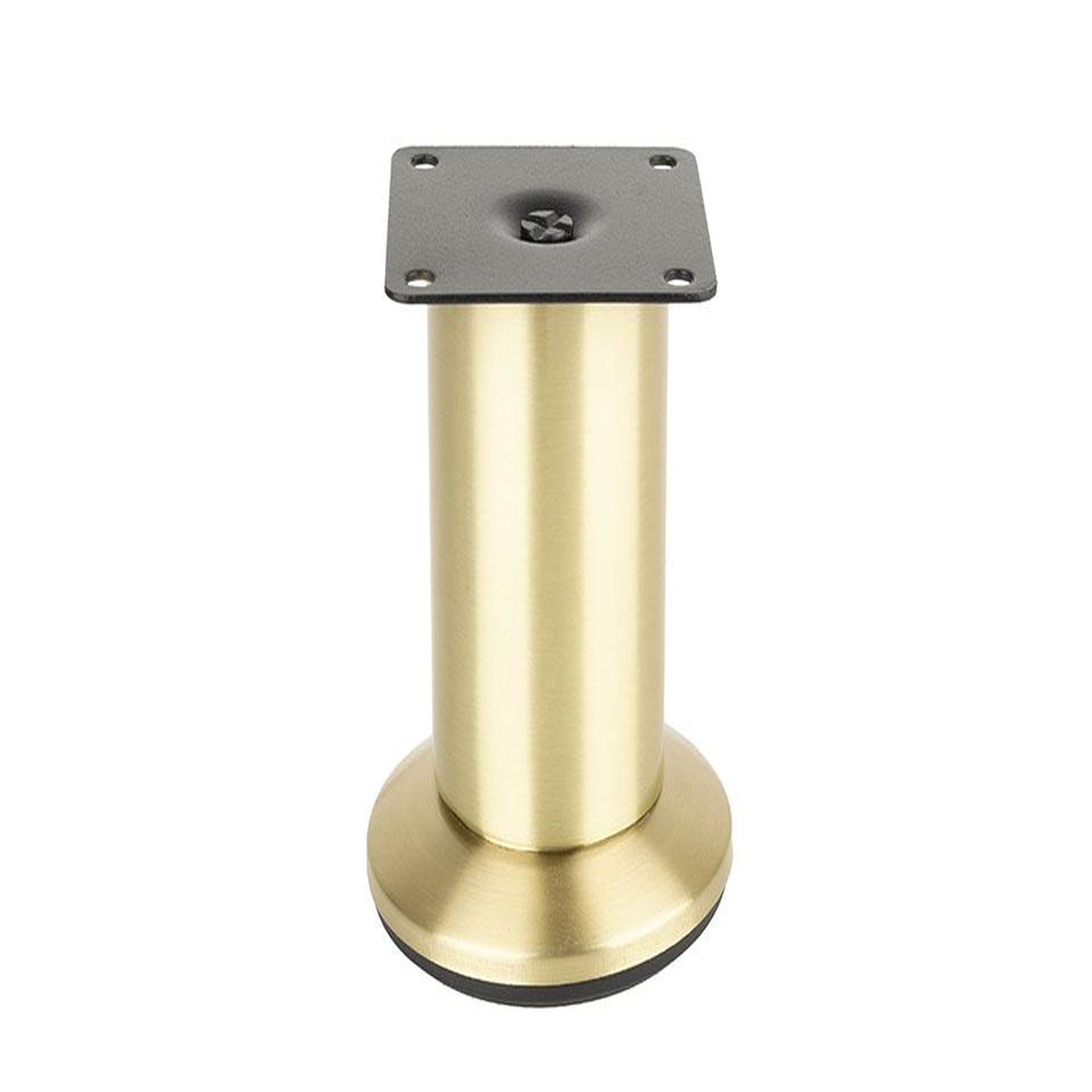 CENTRALE BRICO Pied de meuble fs001 80 mm réglable or brossé