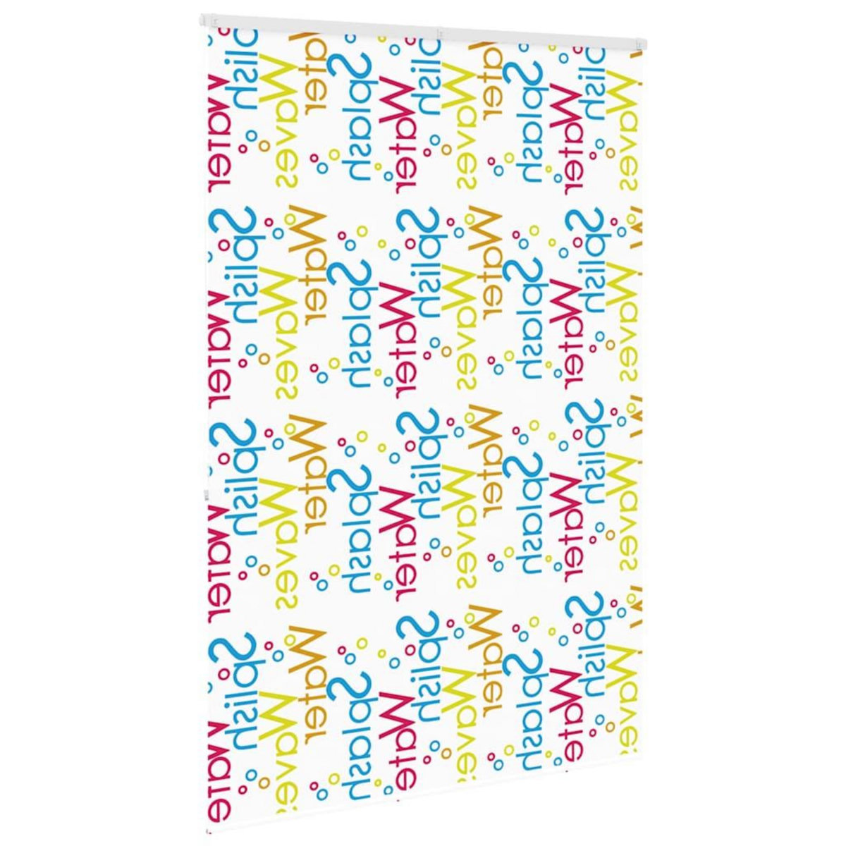 VIDAXL Store enrouleur de douche avec cassette largeur du tissu 146 cm