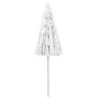 Voir la diapositive 2 : VIDAXL Parasol de plage Hawaii blanc 240 cm